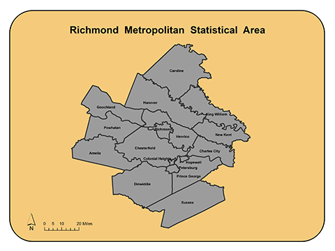 Metro Richmond Exports initiative statistical area